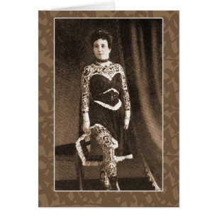 Tattooed Lady on Cards, Postcards