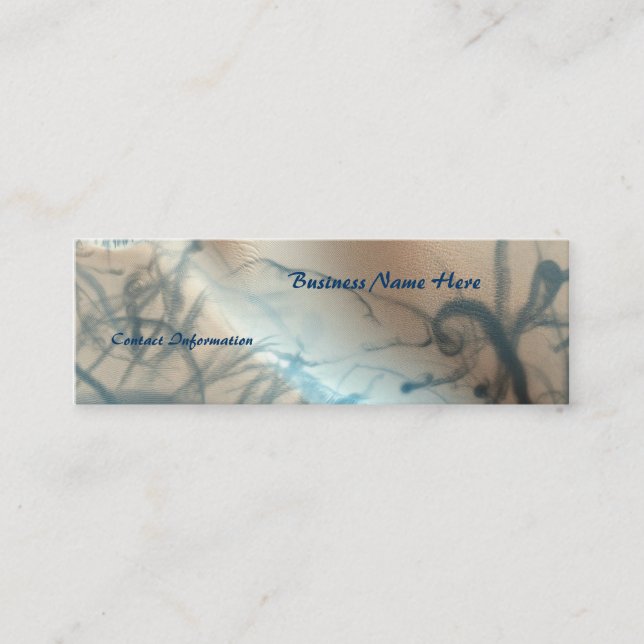 Tattooed Mars Bookmark Business Cards (Front)