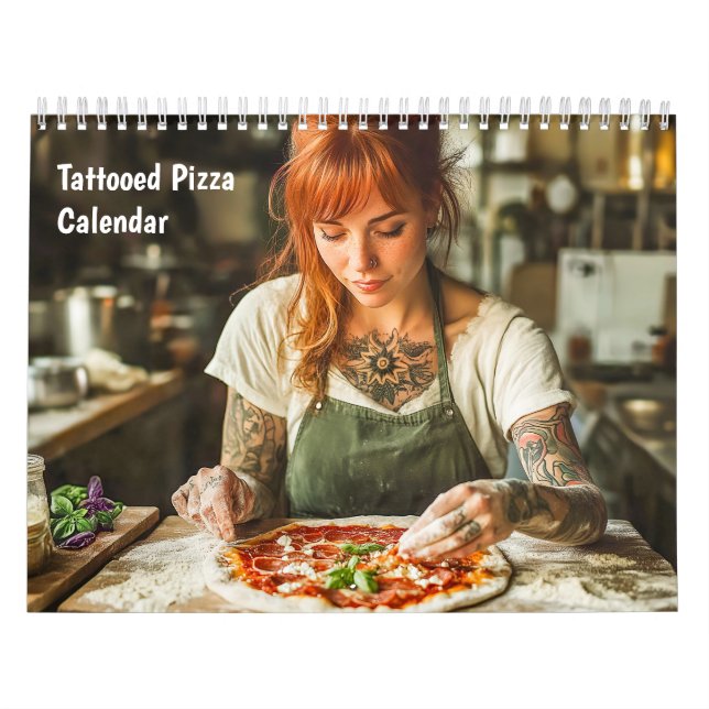 Tattooed Pizza – Calendar   (Cover)