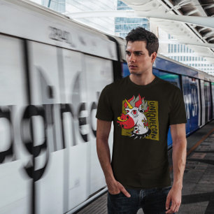 Tattooed Unicorn   T-Shirt