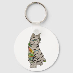 tattooing key ring