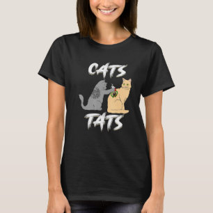 Tattooing Tattoo Cat For Feline Tattoo Artist T-Shirt