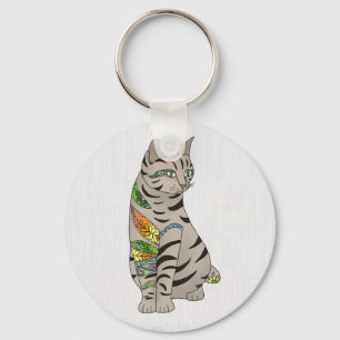 Tattookatze Key Ring
