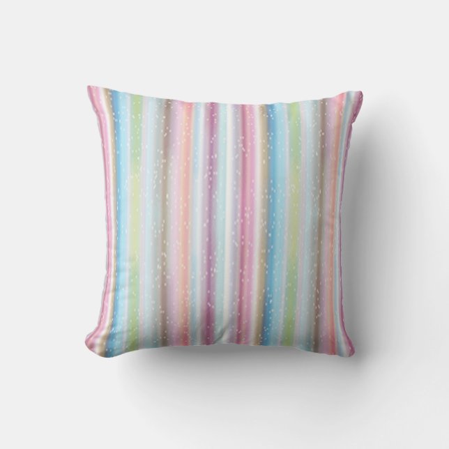 Tatty Stripes - Pillow (Front)