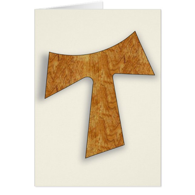 Tau Cross Light Ash Card (Front)