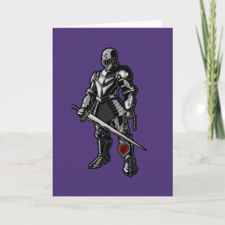 Tau Epsilon Phi Fraternity Armoured Knight Card