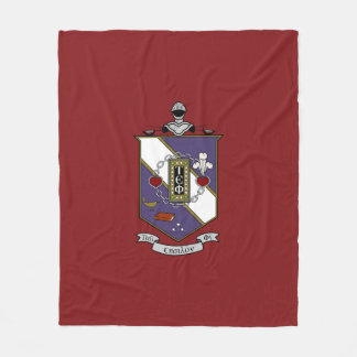 Tau Epsilon Phi Tau Crest Fleece Blanket