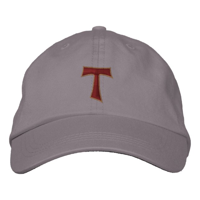 TAU franciscan Cross - TAU francescana Embroidered Hat (Front)
