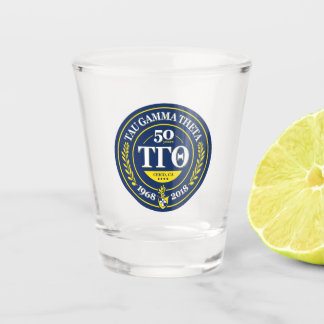 Tau Gamma Theta Shot Glass - Colour Anniversary