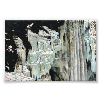 Taughannock Falls in Winter Photo Print