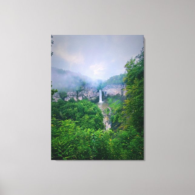 TAUGHANNOCK FALLS ITHACA   CANVAS PRINT (Front)
