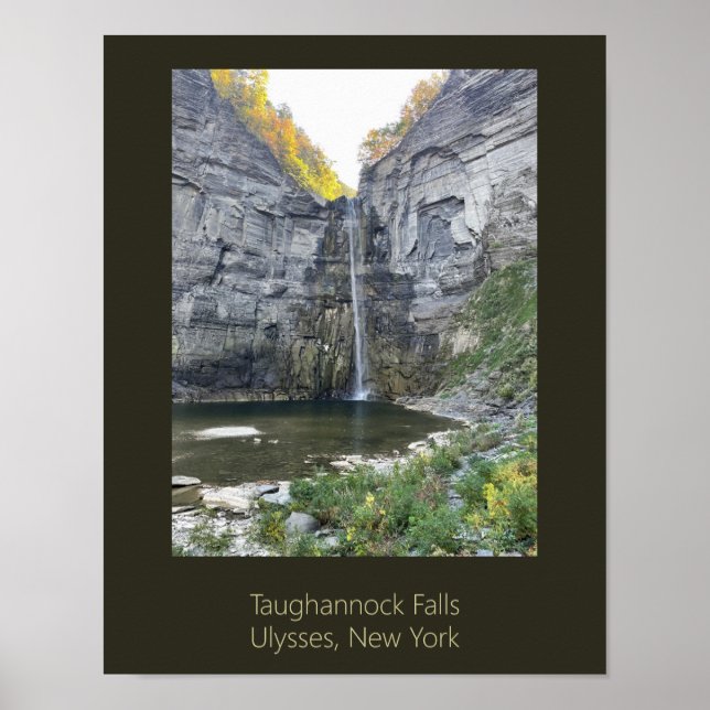 Taughannock Falls Poster (Front)