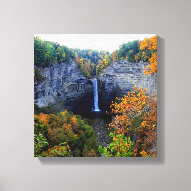 Taughannock Falls Ulysses, NY Canvas Print (Front)