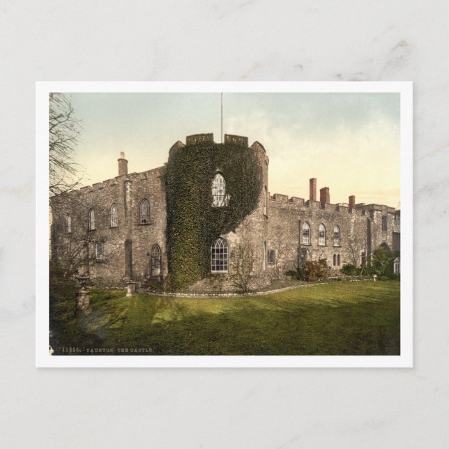 Taunton Castle, Somerset, England Postcard (Front)