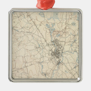 Taunton, Massachusetts Metal Tree Decoration