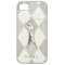 Taupe Argyle Pattern, Personalised Golf
