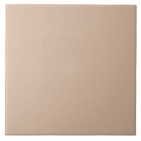 Taupe Brown Ceramic Tile.