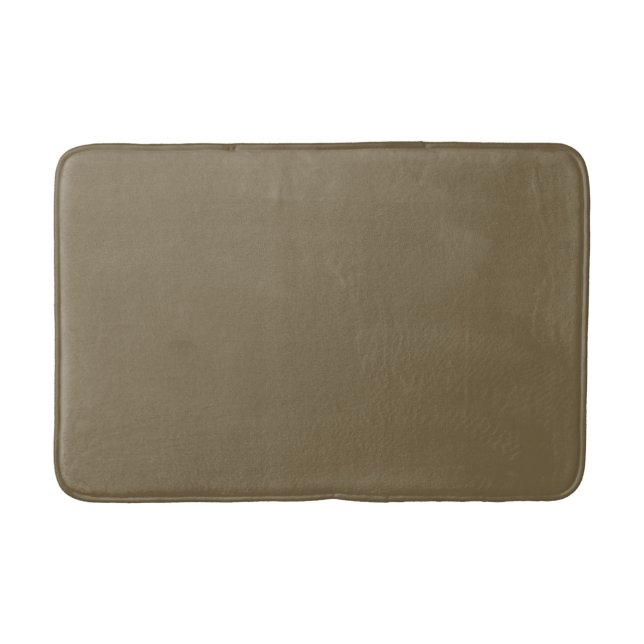 Taupe Colour Ready to Customise Bath Mat (Front)