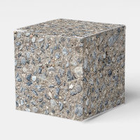 Taupe Concrete Cement Blue Aggregate Sidewalk