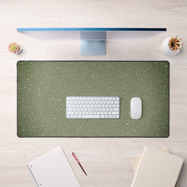 Taupe Grey Large Mouse Pad - Custom Desk Mat (Office 1)