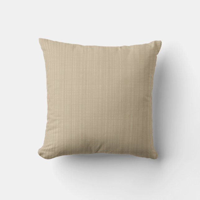 Taupe Khaki Shade Variation Outdoor Pillow 16x16 (Front)