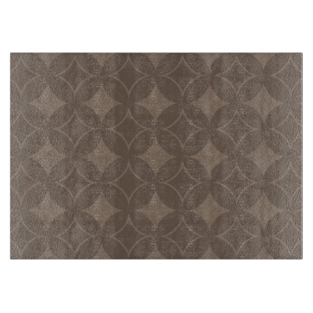 Taupe shippo cutting board (Front)