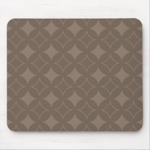 Taupe shippo mouse pad