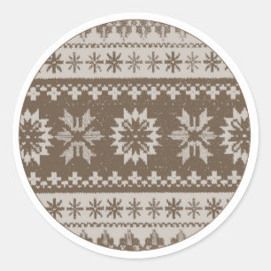 Taupe Sweater Stickers