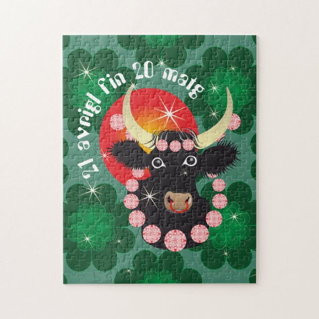 Taur 21 avrigl fin 20 matg Puzzle (Vertical)