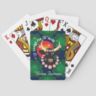 Taur 21 avrigl fin 20 matg Puzzle Gieu da chartas Playing Cards