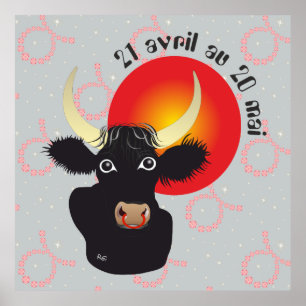 Taureau 21 avril au 20 mai Posters