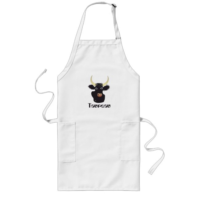 Taureau 21 avril au 20 mai Tablier Long Apron (Front)