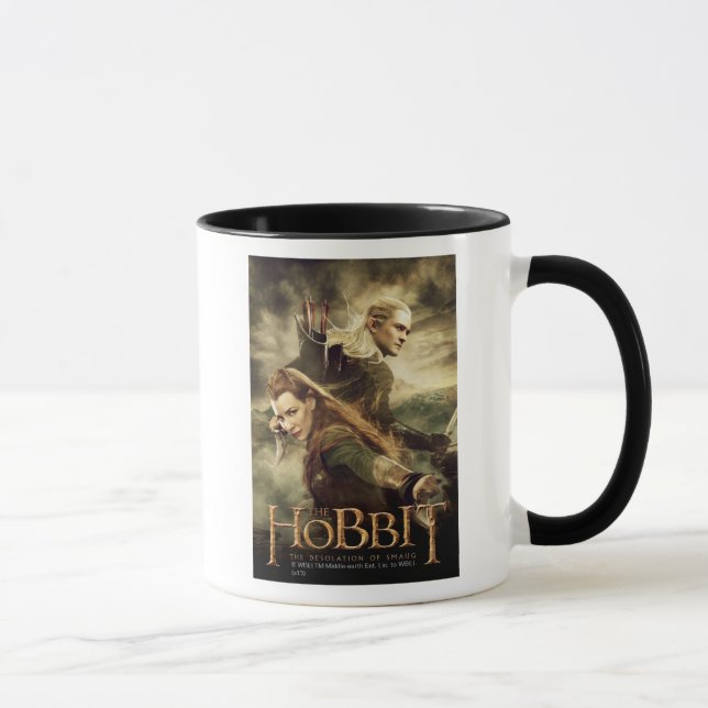 TAURIEL™ And LEGOLAS GREENLEAF™ Movie Poster 3 Mug (Right)