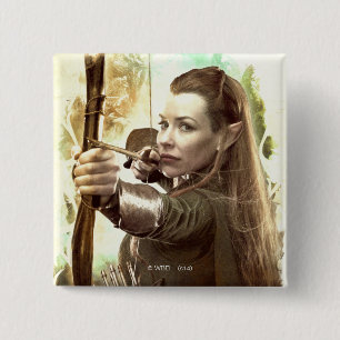 TAURIEL™ Daughter of Mirkwood 15 Cm Square Badge