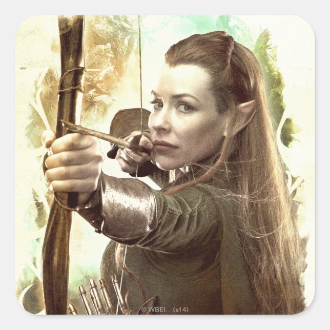 TAURIEL™ Daughter of Mirkwood Square Sticker (Front)