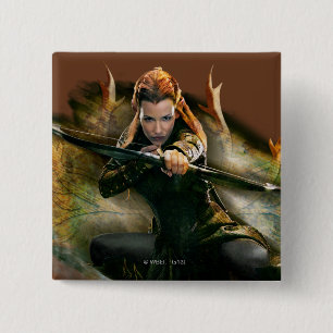 TAURIEL™ Drawing Bow 15 Cm Square Badge