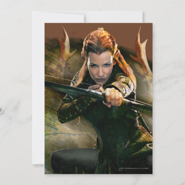 TAURIEL™ Drawing Bow Invitation (Front)