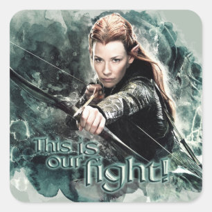 TAURIEL™ - This Is Our Fight Square Sticker