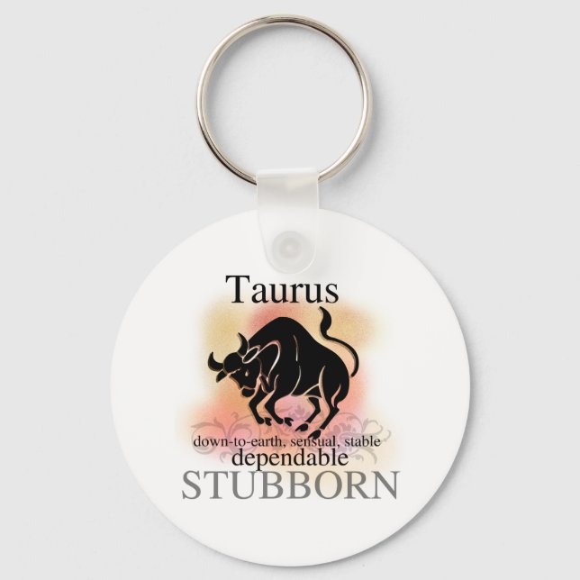 Taurus About You Key Ring (Front)