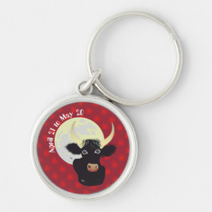 Taurus April 21 to May 20 Keychains