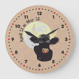Taurus April 21 to May 20 Wall Clocks