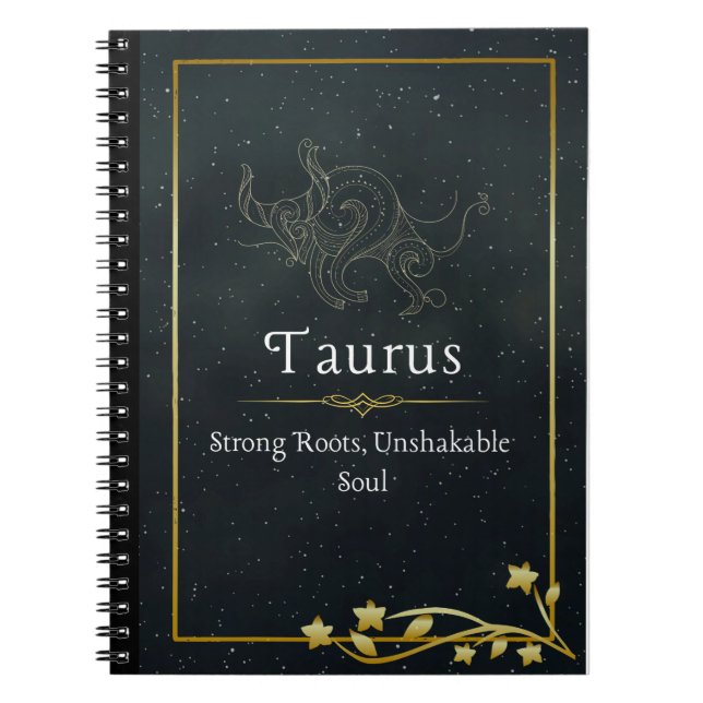 Taurus – Astrology Journal for Taurus Lovers (Front)
