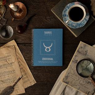 Taurus Astrology Sign Notebook