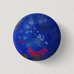 Taurus Badge, Zodiac Horoscope Badge