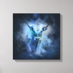 Taurus Bull Canvas Print
