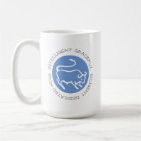 Taurus Bull Logo Zodiac Star Sign Astrology Coffee