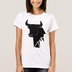 Taurus Bull Zodiac Icon Gift T-Shirt