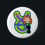 Taurus Button<br><div class="desc">Show all of your cosmic friends your love for Zodiac Girls,  purchase this Taurus button. Customise it to your style and colour of choice.</div>