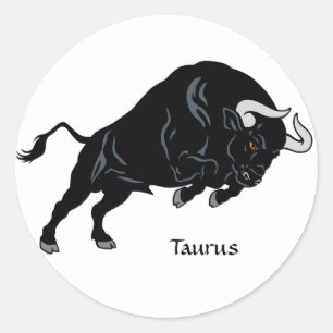 taurus classic round sticker