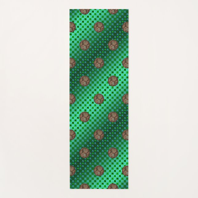Taurus & Earth Dog Yoga Mat (Front)